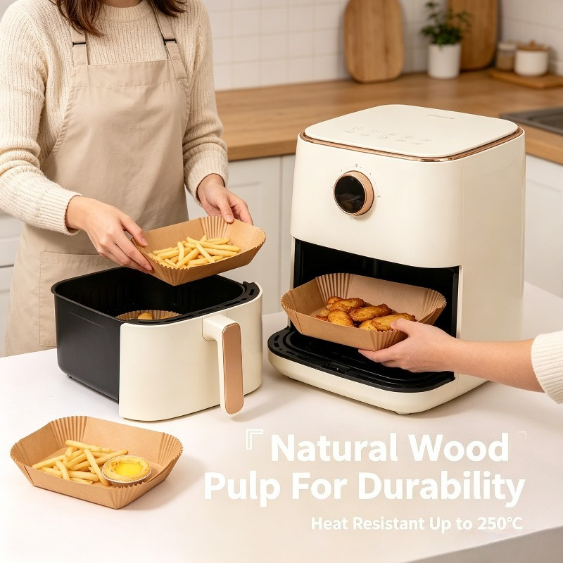Rectangle Air Fryer Liners Foo - Kitchen Baking Sheets incelemesi ve fiyatı