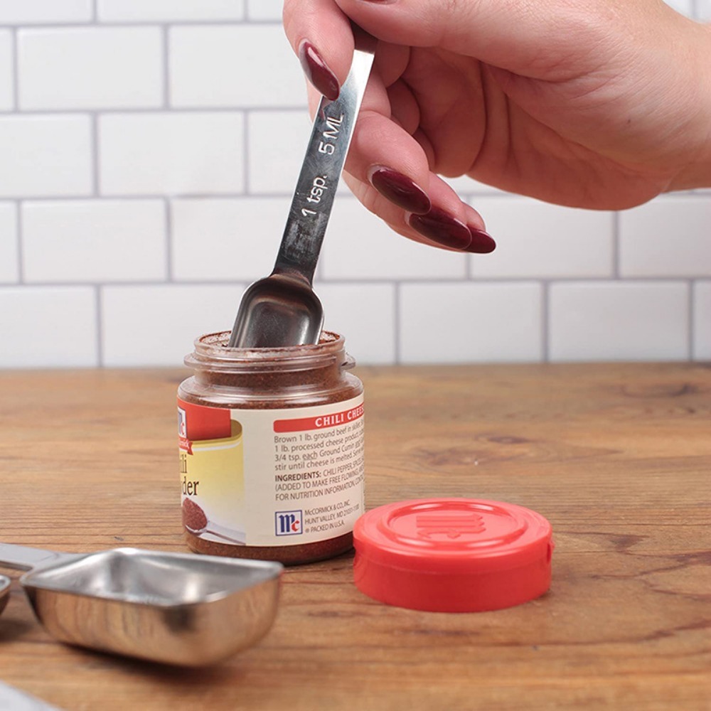 6Pcs Stainless Steel Measuring - Baking Powder Kitchen incelemesi ve fiyatı
