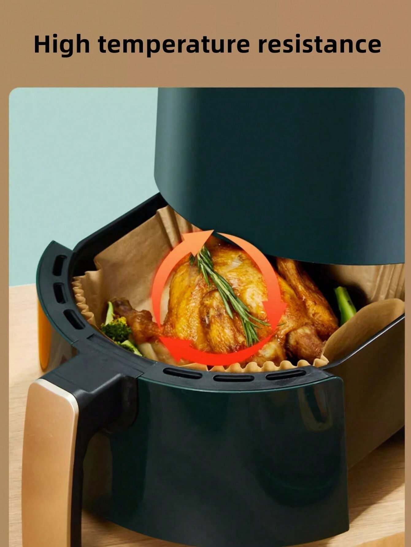 10-200pcs Disposable Air Fryer - Kitchen Baking Sheets incelemesi ve fiyatı
