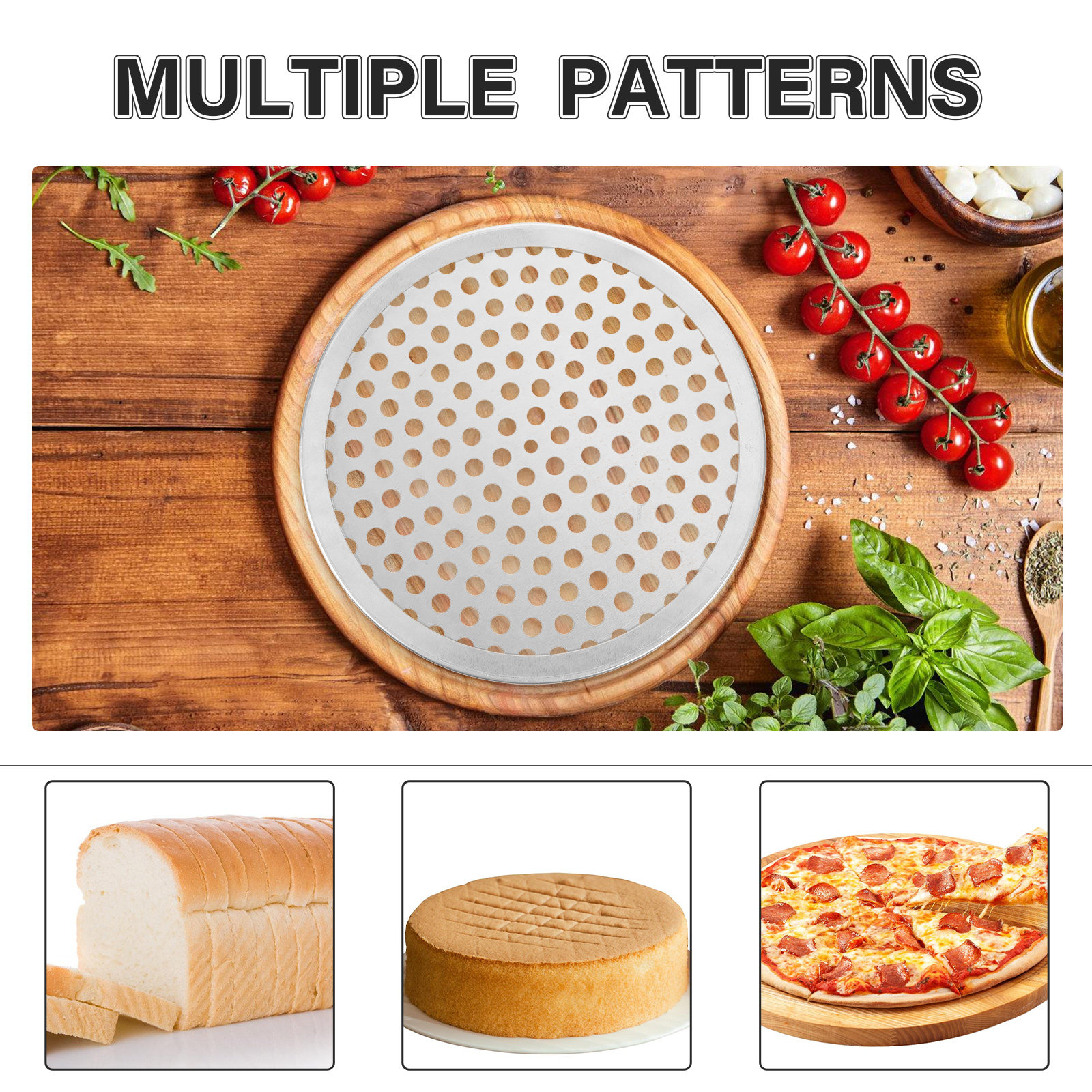 Aluminum Alloy Pizza Baking Tr - Kitchen Essentials Baking Tray incelemesi ve fiyatı