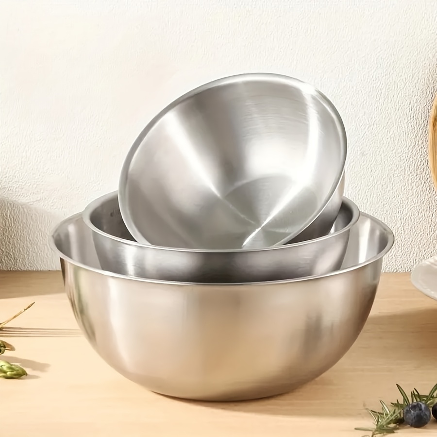 3pcs Stainless Steel Salad Bow - Kitchen Baking Cooking incelemesi ve fiyatı