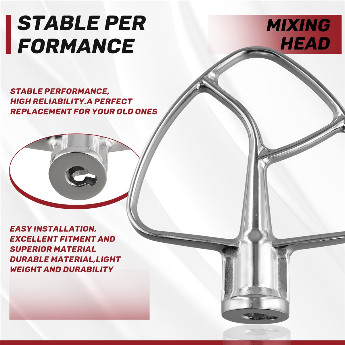 Hot A60T Stainless Steel Flat  - Kitchen Baking Aid incelemesi ve fiyatı