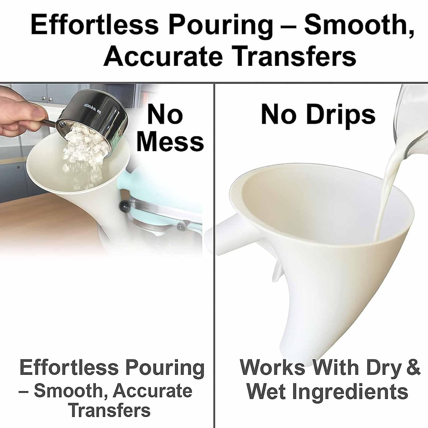 Flour Funnel for Kitchen Aid M - Kitchen Baking Aid incelemesi ve fiyatı