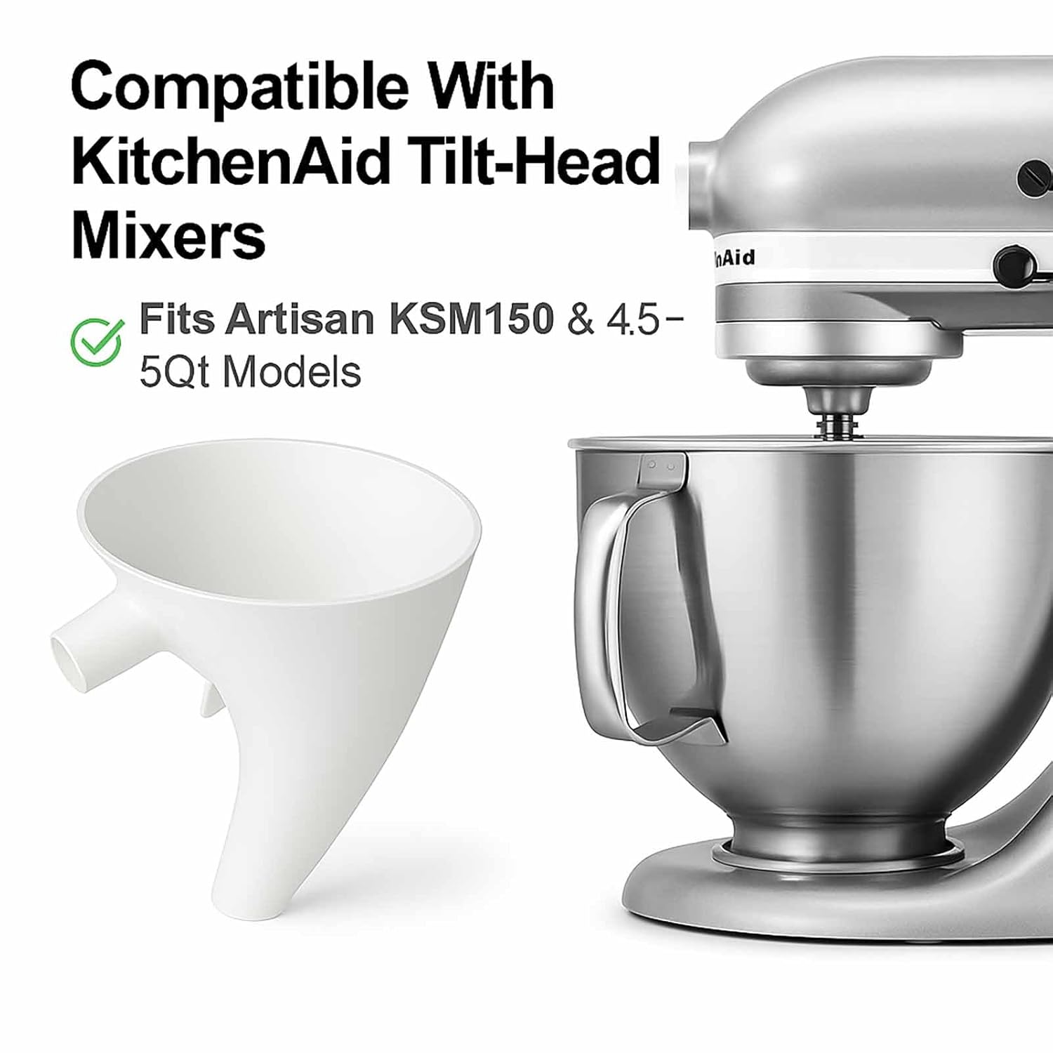 Flour Funnel for Kitchen Aid M - Kitchen Baking Aid incelemesi ve fiyatı