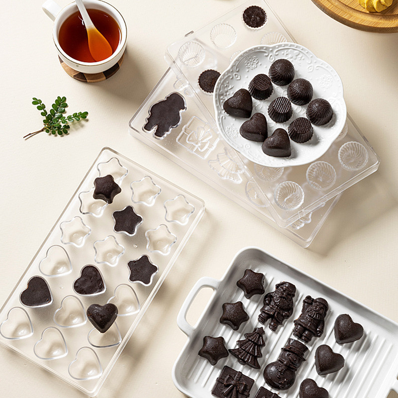 Plastic Chocolate Molds PS Tra - Kitchen Baking Supplies incelemesi ve fiyatı
