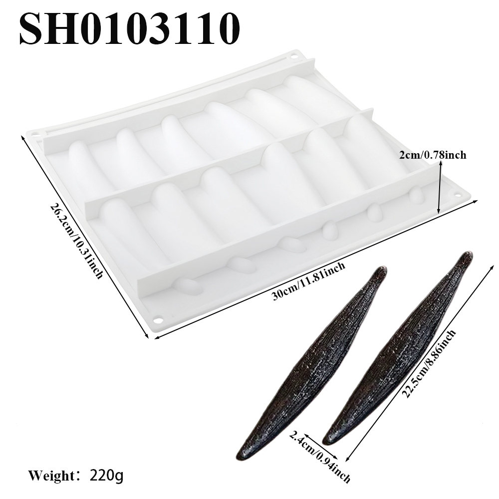 1 or 6 or 10-Cell Vanilla Pod  - Baking Kitchen Design incelemesi ve fiyatı
