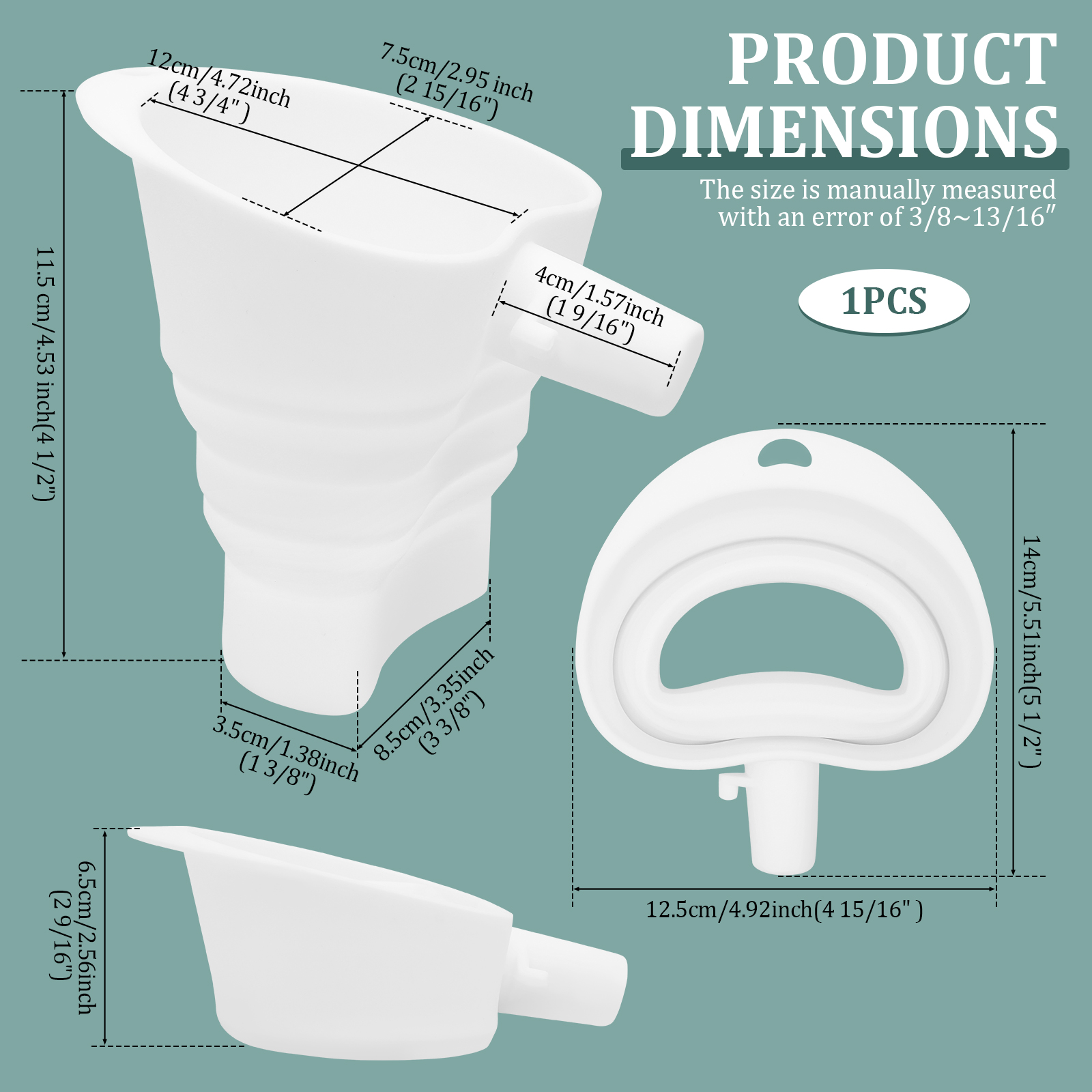 Silicone Flour Funnel for Kitc - Kitchen Baking Aid incelemesi ve fiyatı