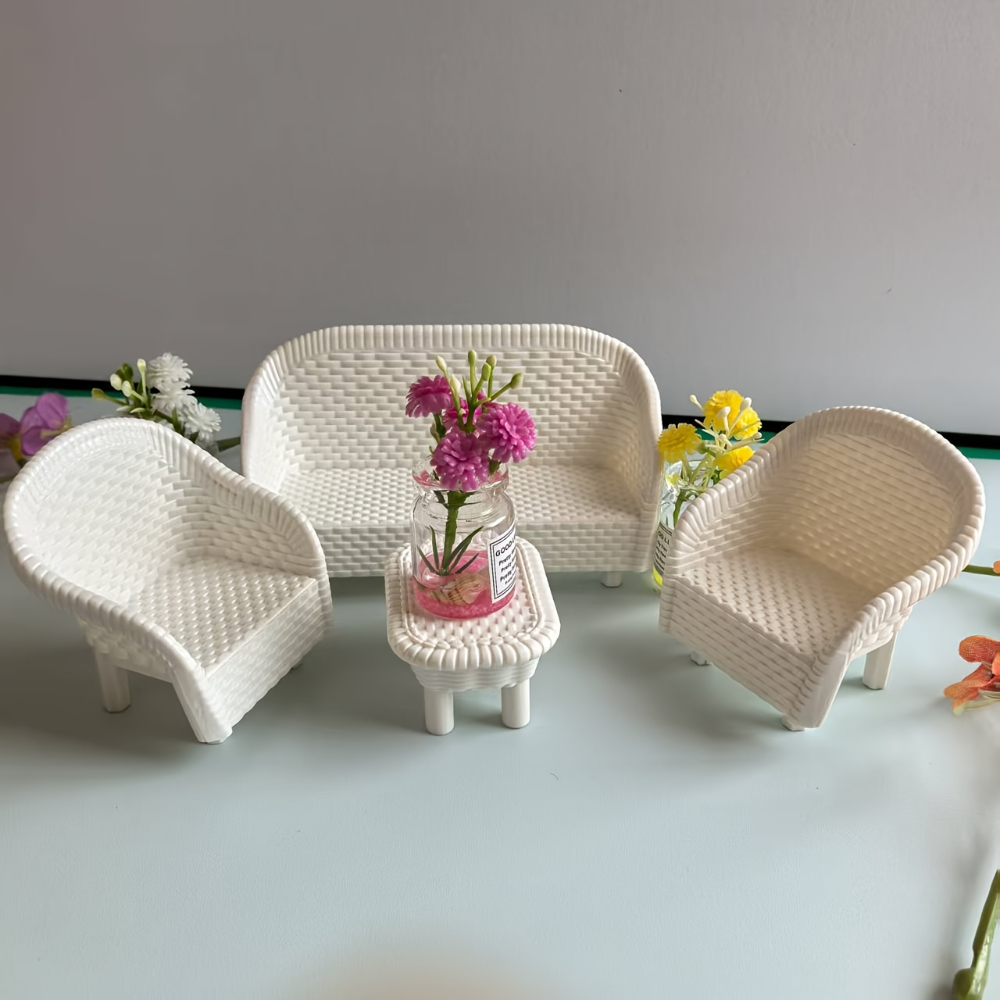 4 Mini Coffee Table and Chair  - Kitchen Queen incelemesi ve fiyatı